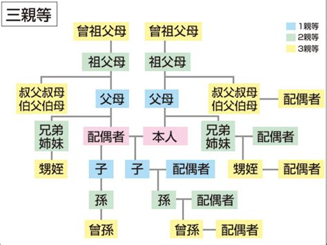 三等親有哪些